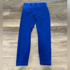 new without tags! Lululemon Wunder Train High-Rise Tight 25"
Galactic Cobalt